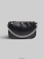αξεσουάρ Alcott borsa con catena bk1 μαύρο γυναίκες RRJDJ487