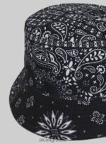 αξεσουάρ Alcott cappello pescatore con stampa paisley reversibile bk1 μαύρο άνδρες RRJDJ4523 - Image 4