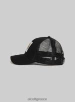 αξεσουάρ Alcott cappello trucker con patch bk1 μαύρο άνδρες RRJDJ41207 - Image 3