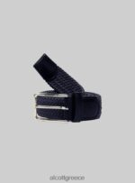 αξεσουάρ Alcott cintura intrecciata bk1 μαύρο άνδρες RRJDJ41210 - Image 2
