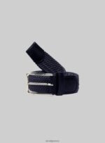 αξεσουάρ Alcott cintura intrecciata bk1 μαύρο άνδρες RRJDJ41210