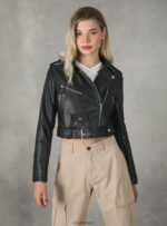 είδη ένδυσης Alcott Biker jacket σε δερμάτινο αποτέλεσμα bk1 μαύρο γυναίκες RRJDJ4453