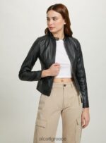 είδη ένδυσης Alcott Biker jacket σε δερμάτινο αποτέλεσμα bk1 μαύρο γυναίκες RRJDJ4105 - Image 3