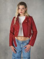 είδη ένδυσης Alcott Biker jacket σε δερμάτινο αποτέλεσμα bk1 μαύρο γυναίκες RRJDJ4241 - Image 3