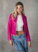 είδη ένδυσης Alcott Biker jacket σε δερμάτινο αποτέλεσμα bk1 μαύρο γυναίκες RRJDJ4150 - Image 4