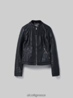 είδη ένδυσης Alcott Biker jacket σε δερμάτινο αποτέλεσμα bk1 μαύρο γυναίκες RRJDJ4105 - Image 6