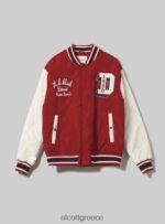 είδη ένδυσης Alcott Bomber jacket κολεγιακού τύπου με ανακυκλωμένη επένδυση bk1 μαύρο άνδρες RRJDJ4821 - Image 6