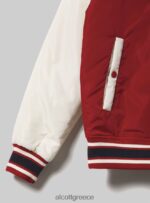 είδη ένδυσης Alcott Bomber jacket κολεγιακού τύπου με ανακυκλωμένη επένδυση bk1 μαύρο άνδρες RRJDJ4821 - Image 7