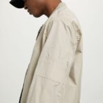είδη ένδυσης Alcott αντιανεμικό bomber jacket κανονικής εφαρμογής ky2 kaky μεσαίο άνδρες RRJDJ41024