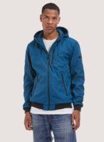 είδη ένδυσης Alcott αντιανεμικό bomber jacket με κουκούλα bk1 μαύρο άνδρες RRJDJ4783 - Image 2