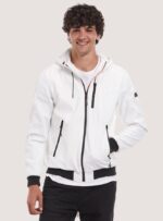είδη ένδυσης Alcott αντιανεμικό bomber jacket με κουκούλα bk1 μαύρο άνδρες RRJDJ4952 - Image 2
