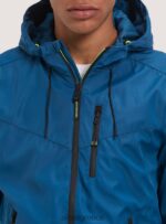 είδη ένδυσης Alcott αντιανεμικό bomber jacket με κουκούλα bk1 μαύρο άνδρες RRJDJ4783 - Image 3