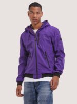 είδη ένδυσης Alcott αντιανεμικό bomber jacket με κουκούλα bk1 μαύρο άνδρες RRJDJ4954 - Image 3