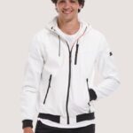 είδη ένδυσης Alcott αντιανεμικό bomber jacket με κουκούλα bk1 μαύρο άνδρες RRJDJ4952