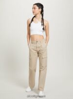 είδη ένδυσης Alcott ασύμμετρο cropped top bk1 μαύρο γυναίκες RRJDJ4249 - Image 5