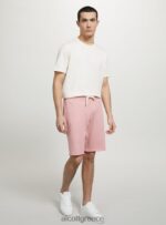 είδη ένδυσης Alcott βαμβακερή βερμούδα jogger bk1 μαύρο άνδρες RRJDJ41025 - Image 2