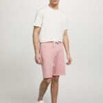 είδη ένδυσης Alcott βαμβακερή βερμούδα jogger bk1 μαύρο άνδρες RRJDJ41025