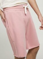 είδη ένδυσης Alcott βαμβακερή βερμούδα jogger bk1 μαύρο άνδρες RRJDJ41025 - Image 4