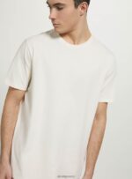 είδη ένδυσης Alcott βαμβακερό μπλουζάκι με λαιμόκοψη bk1 μαύρο άνδρες RRJDJ4688