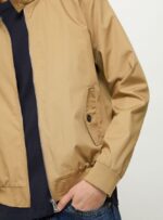 είδη ένδυσης Alcott βαμβακερό μπουφάν bomber bg1 μπεζ σκούρο άνδρες RRJDJ4691 - Image 4