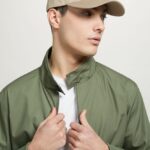 είδη ένδυσης Alcott βαμβακερό μπουφάν bomber bg1 μπεζ σκούρο άνδρες RRJDJ41201