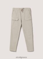 είδη ένδυσης Alcott βαμβακερό παντελόνι jogger με μεγάλες τσέπες bk1 μαύρο άνδρες RRJDJ4910 - Image 5