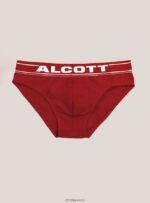 είδη ένδυσης Alcott Βαμβακερό σλιπ με λογότυπο bk1 μαύρο άνδρες RRJDJ41012