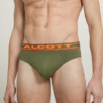 είδη ένδυσης Alcott Βαμβακερό σλιπ με λογότυπο bk1 μαύρο άνδρες RRJDJ4840