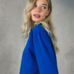 είδη ένδυσης Alcott βαμβακερό φούτερ με λαιμόκοψη bk1 μαύρο γυναίκες RRJDJ4433