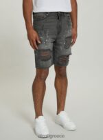 είδη ένδυσης Alcott βερμούδα τζιν slim fit d004 μεσαίο γαλάζιο άνδρες RRJDJ41162 - Image 3