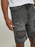 είδη ένδυσης Alcott βερμούδα τζιν slim fit d004 μεσαίο γαλάζιο άνδρες RRJDJ41162 - Image 4
