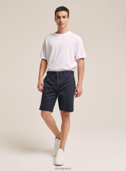 είδη ένδυσης Alcott βερμούδα twill μονόχρωμη na1 ναυτικό σκοτεινό άνδρες RRJDJ41068