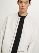 είδη ένδυσης Alcott δερμάτινο bomber jacket bk1 μαύρο άνδρες RRJDJ4918 - Image 2