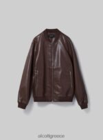 είδη ένδυσης Alcott δερμάτινο bomber jacket bk1 μαύρο άνδρες RRJDJ4787 - Image 6