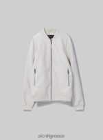 είδη ένδυσης Alcott δερμάτινο bomber jacket bk1 μαύρο άνδρες RRJDJ4918 - Image 6