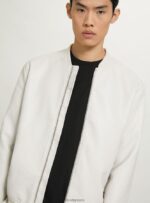 είδη ένδυσης Alcott δερμάτινο bomber jacket bk1 μαύρο άνδρες RRJDJ4918