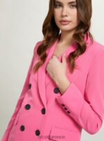 είδη ένδυσης Alcott διπλό μπλέιζερ fx2 fuxia medium γυναίκες RRJDJ482 - Image 4