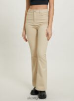 είδη ένδυσης Alcott ελαστικό παντελόνι twill flare wh1 υπόλευκο γυναίκες RRJDJ4177 - Image 4