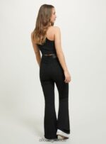 είδη ένδυσης Alcott ελαστικό παντελόνι twill flare wh1 υπόλευκο γυναίκες RRJDJ4290 - Image 5
