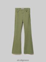 είδη ένδυσης Alcott ελαστικό παντελόνι twill flare wh1 υπόλευκο γυναίκες RRJDJ4181 - Image 6