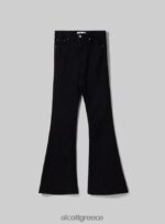είδη ένδυσης Alcott ελαστικό παντελόνι twill flare wh1 υπόλευκο γυναίκες RRJDJ4290 - Image 6