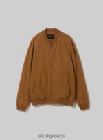 είδη ένδυσης Alcott λινό bomber jacket μπλε άνδρες RRJDJ4741 - Image 6