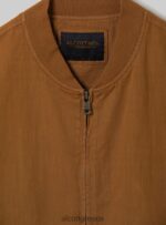 είδη ένδυσης Alcott λινό bomber jacket μπλε άνδρες RRJDJ4741 - Image 7