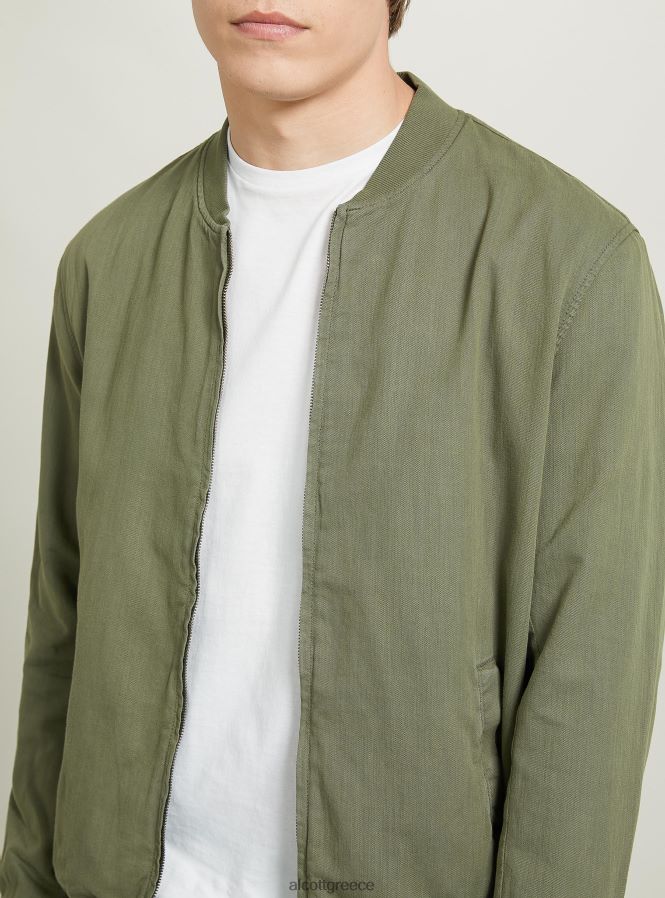 ceb5ceafceb4ceb7_ceadcebdceb4cf85cf83ceb7cf82_alcott_cebbceb9cebdcf8c_bomber_jacket_cebccf80cebbceb5_ceaccebdceb4cf81ceb5cf82_rrjd.jpg είδη ένδυσης Alcott λινό bomber jacket μπλε άνδρες RRJDJ4869 - Image 1