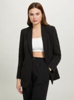 είδη ένδυσης Alcott μονόπλευρο blazer bk1 μαύρο γυναίκες RRJDJ4107