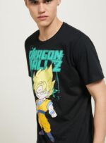 είδη ένδυσης Alcott μπλουζάκι dragon ball bk1 μαύρο άνδρες RRJDJ4693 - Image 4
