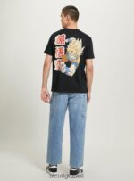 είδη ένδυσης Alcott μπλουζάκι dragon ball bk1 μαύρο άνδρες RRJDJ4664 - Image 5