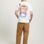 είδη ένδυσης Alcott μπλουζάκι dragon ball wh3 λευκό άνδρες RRJDJ4868