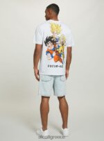 είδη ένδυσης Alcott μπλουζάκι dragon ball wh3 λευκό άνδρες RRJDJ41104 - Image 5
