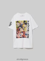 είδη ένδυσης Alcott μπλουζάκι dragon ball wh3 λευκό άνδρες RRJDJ4662 - Image 6